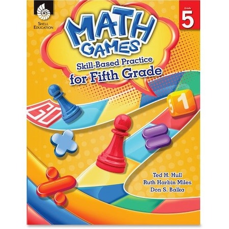Shell Education Teacher Created Materials Teaching Aid, Math Games, Grade 5 SHL51292